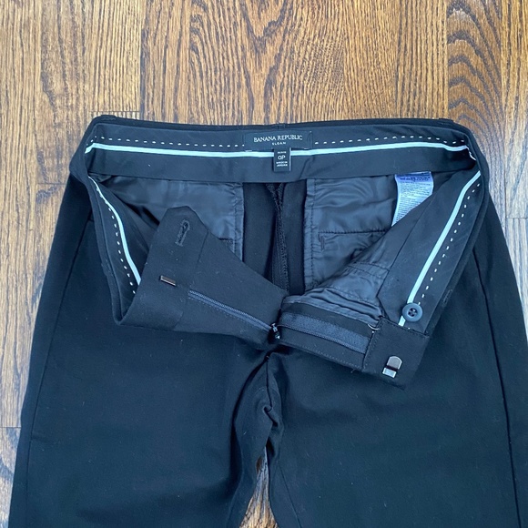 NWOT Banana Republic Sloan Pant - Black - Size 0P - Picture 7 of 11